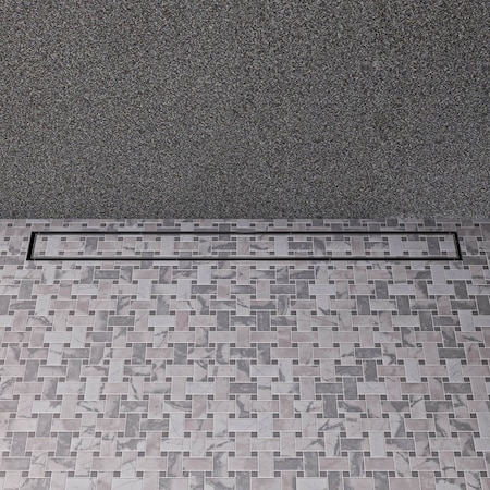 Alfi Brand 32" Modern SS Linear Shower Drain w/o Cover ABLD32A